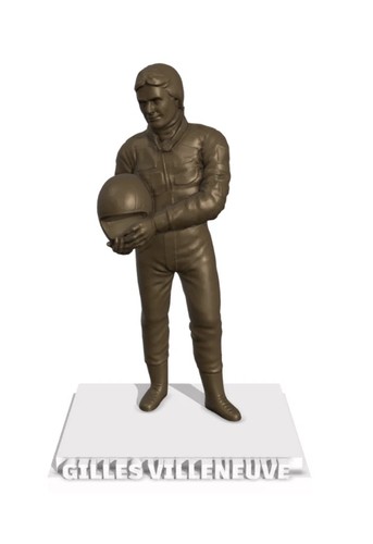 Gilles villeneuve statue - villeneuve, –