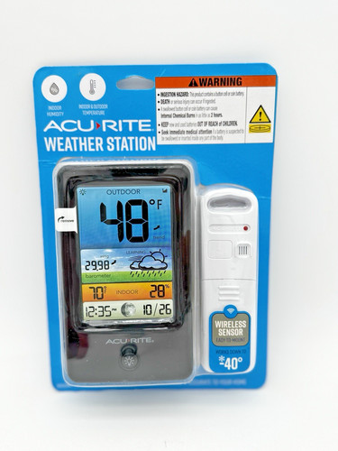 Acurite color weather station - color,