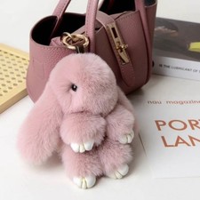 Pluff Bunny Keychain Lovely