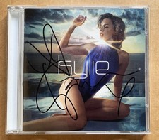 KYLIE MINOGUE HAND SIGNED CD