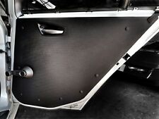 2x BMW E30 COUPE M3 -Lightweight Matt Black ABS REAR Door Card Panels -Race Car*