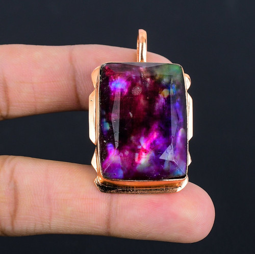 Ammolite gemstones handmade - gemstones,