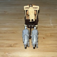 Used LIedo (Days gone) Horse Drawn Brewers Dray/ Whitbread Diecast Collectors