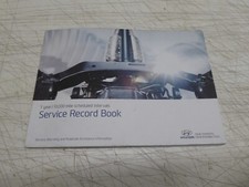 GENUINE HYUNDAI I10 I20 I30 I40 TUCSON 2016-2017 BLANK SERVICE BOOK SEE PHOTOS