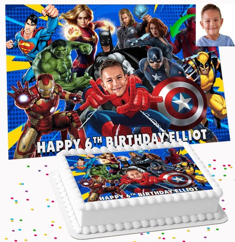 Your own photo comic superhero - your,