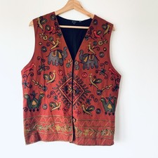Vintage Embroidered Waistcoat