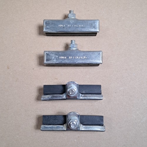 Rod brake block pads - pads, vintage