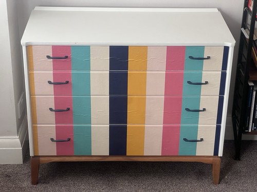 Mid century chest drawers - chest,