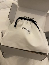 Chanel, Small White Fabric Bag