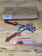 AIRAJ PRO Leather Hole Punch Belt Puncher 