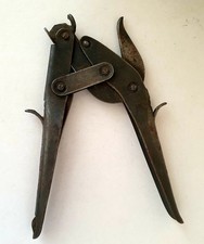 Antique english tin opener - antique,