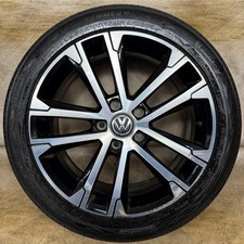 1X 17'' GENUINE VW GOLF GT SINGAPORE GTD GTI MK7 ALLOY WHEEL TYRE 5G0601025AK
