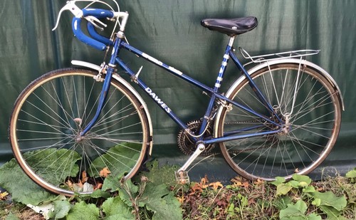 Vintage dawes racing bike blue - dawes,