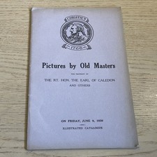 Christie's Catalogue PICTURES