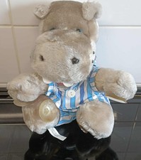 vintage silent night hippo