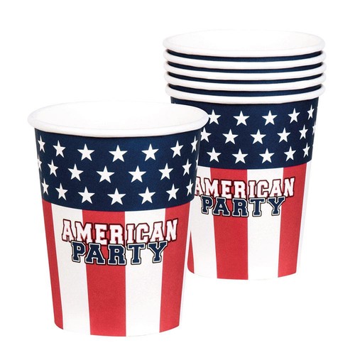 Usa paper cups 250ml - usa,