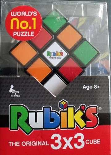 Rubiks cubes boxed with stand - rubiks,