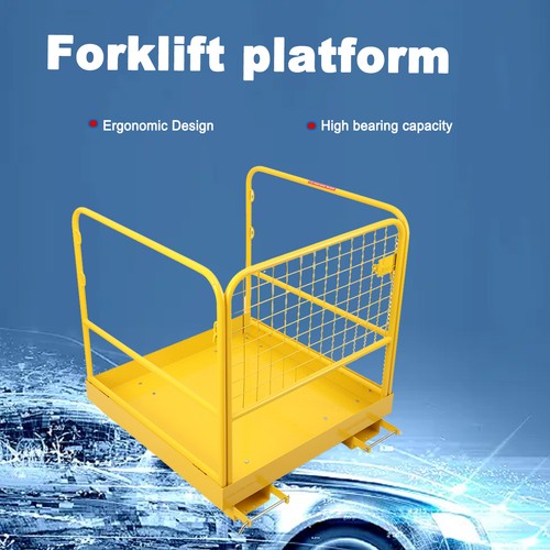 Forklift safety cage - forklift,