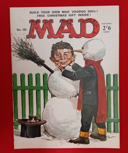 Mad magazine 105 christmas - uk,