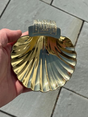 Large brass baptismal - brass,