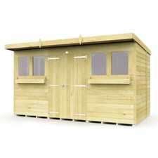 Total Sheds Pent Summer Shed
