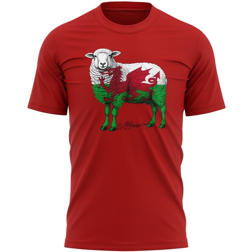 Funny wales fan shirt mens - funny, t