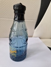 Versage Blue Jeans Eau De Toilette Glass Blue EMPTY Bottle With Lid 75ml