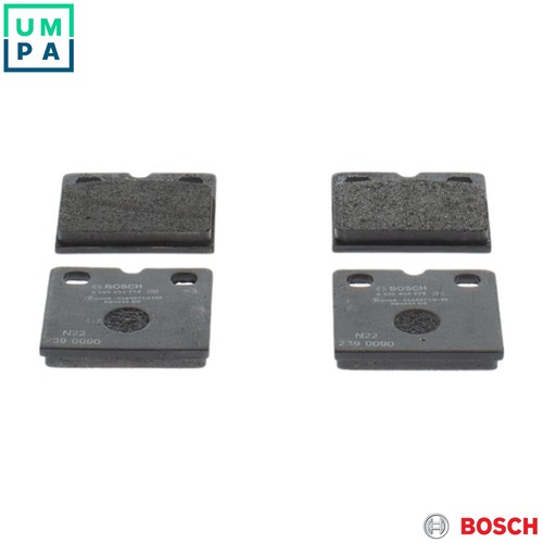 Brake pad set - pad,