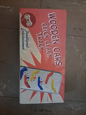 Wooden Cars Click Clack Track