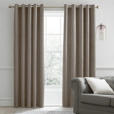 LINEN Blackout Eyelet Curtains