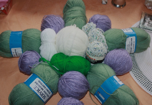 Wool yarn bundle - , mixed