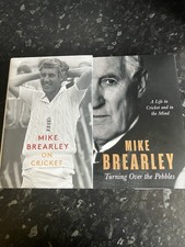 2 Signed Mike Brearley Books