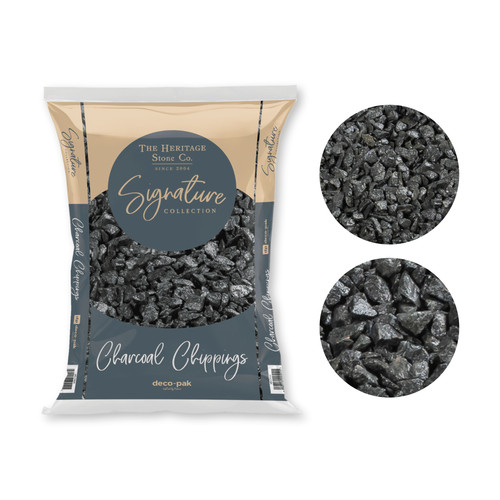 Deco pak charcoal chippings - deco-pak,
