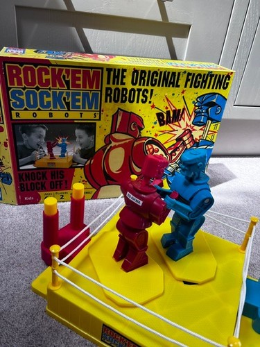 Mattel rock sock robots - rock, em