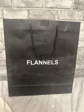vintage flannels shopping bag gift bag collectible 
