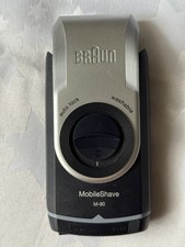 Braun Mobile Shave M-90 Electric Travel Shaver 5609 READ DESCRIPTION