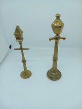 Brass vintage street lamps - vintage,