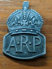 Military WWII Silver ARP Air