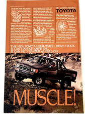 1984 Toyota Truck Print Ad