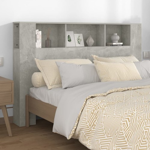 Headboard cabinet concrete - cabinet,