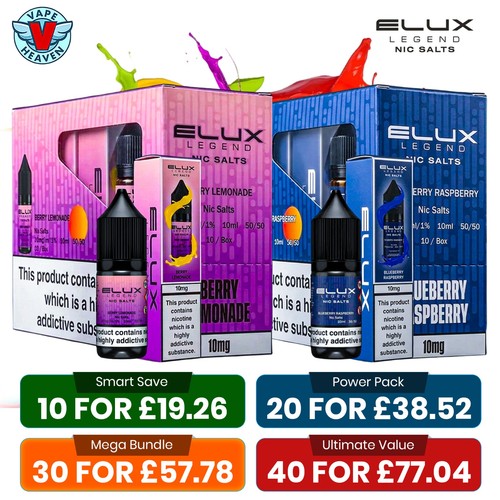 Vape heaven elux nic - elux, salt