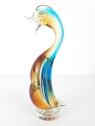 Vintage murano glass duck - murano,