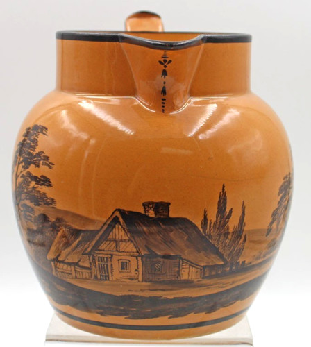 Antique english hand - english, painted