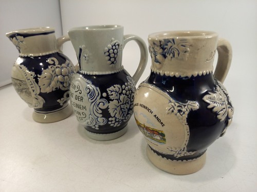 German stoneware stein pitcher - german,