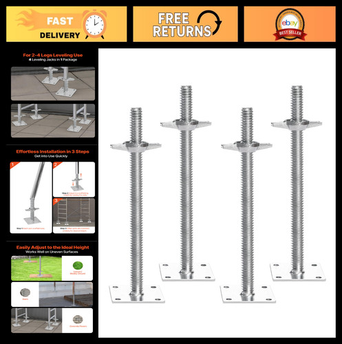 Adjustable leveling jacks - adjustable,