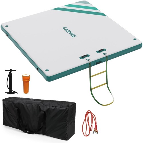 Inflatable floating dock - floating,