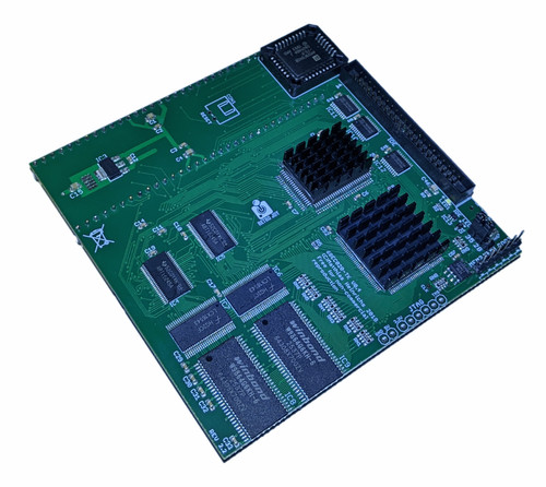 Amiga 500 020 - turbo, card
