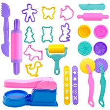 22 Pcs Playdough Set, Play