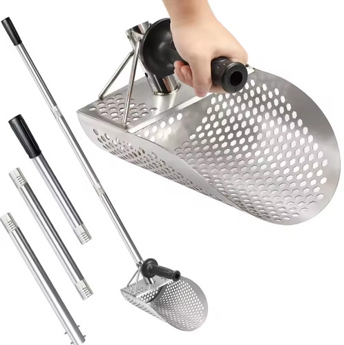 Metal detector sand scoop - metal,