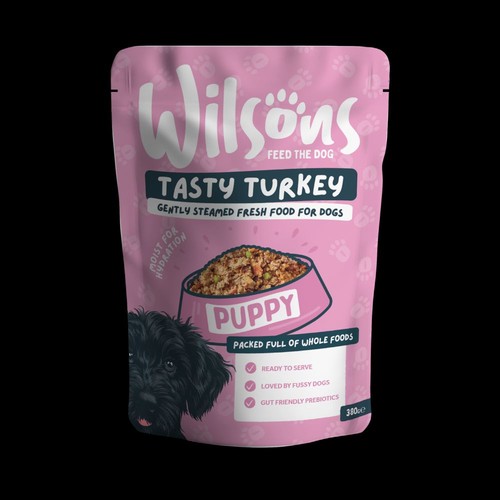 Wilsons turkey fresh dog - fresh,